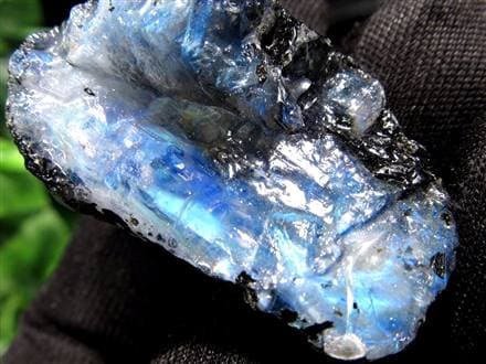 ☆美麗ブルーシラー☆潜在能力を引き出す石☆美しい光の反射☆『月の石