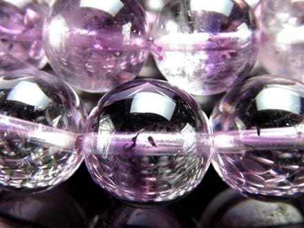 ☆お買い得価格！☆水晶とラベンダーの境界が美しい☆透明感際立つ幻想