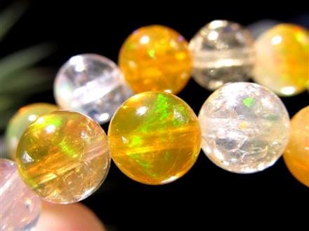 ☆炎の中に輝く幻想世界☆虹色の揺らぎが舞う煌めきの宝石☆幸運と繁栄