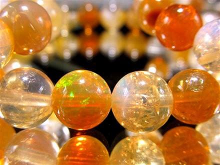 ☆炎の中に輝く幻想世界☆虹色の揺らぎが舞う煌めきの宝石☆幸運と繁栄