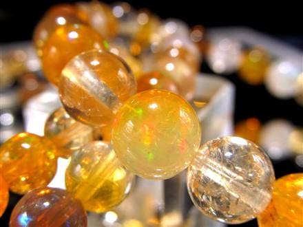 ☆炎の中に輝く幻想世界☆虹色の揺らぎが舞う煌めきの宝石☆幸運と繁栄