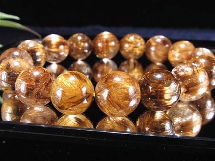 ☆厳選！極上品質☆透明×存在感ある濃密針☆金運や仕事運向上☆1点物