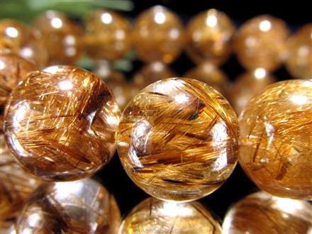 ☆厳選！極上品質☆透明×存在感ある濃密針☆金運や仕事運向上☆1点物