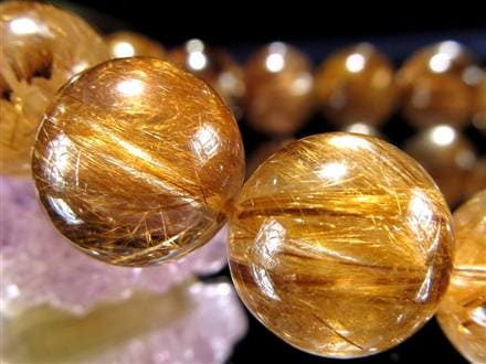 ☆厳選！極上品質☆透明×存在感ある濃密針☆金運や仕事運向上☆1点物