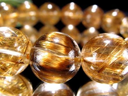 ☆厳選！極上品質☆透明×存在感ある濃密針☆金運や仕事運向上☆1点物