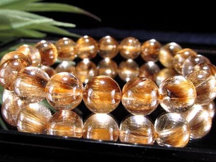 ☆厳選！極上品質☆透明×存在感ある濃密針☆金運や仕事運向上☆1点物