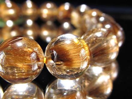 ☆厳選！極上品質☆透明×存在感ある濃密針☆金運や仕事運向上☆1点物