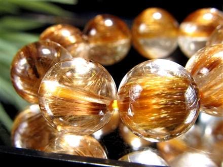 ☆厳選！極上品質☆透明×存在感ある濃密針☆金運や仕事運向上☆1点物