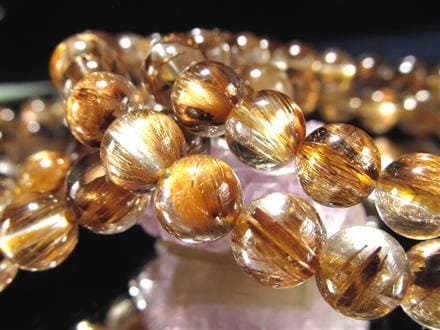 ☆限定5本！☆最高級品質☆超クリア×太針ゴールド針☆金運や仕事運向上