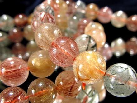 福禄寿ルチル、ミックスルチル！すごい！ 福禄寿ルチルクォーツとも呼ばれるミックスルチルクォーツの