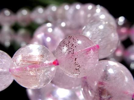☆激安価格！☆ほんのり桜色ピンク☆神秘的な結晶の共演☆透明感抜群