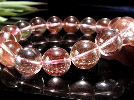 ☆希少！大珠☆超透明水晶×繊細ラビット針☆恋愛や人間関係のお守り