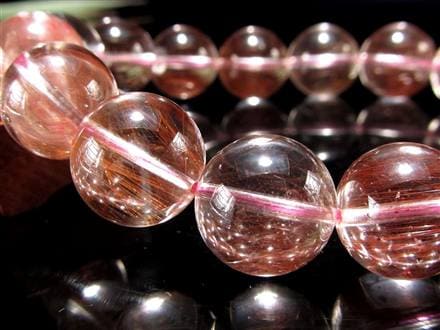 ☆希少！大珠☆超透明水晶×繊細ラビット針☆恋愛や人間関係のお守り