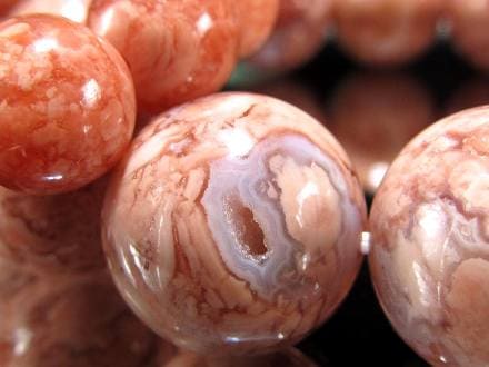 ☆きらめくドゥルージーの結晶美☆ツヤツヤの光沢と繊細な縞模様