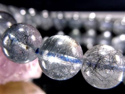 ☆激レア緊急入荷！☆最高品質！濃密藍針水晶☆学業・ビジネスの御守り