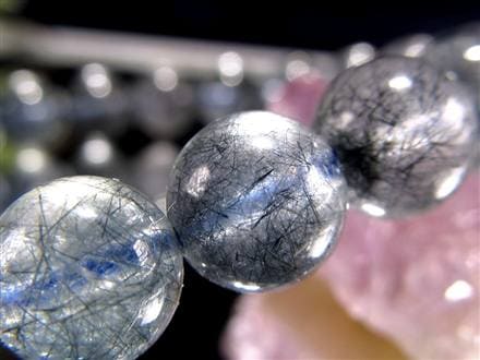 ☆激レア緊急入荷！☆最高品質！濃密藍針水晶☆学業・ビジネスの御守り