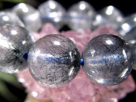 ☆激レア緊急入荷！☆最高品質！濃密藍針水晶☆学業・ビジネスの御守り