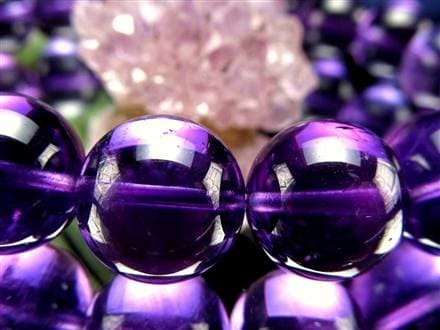 ☆限定少数入荷！☆超透明高品質☆高貴な濃色パープル☆入手困難な