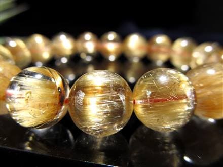 至高の逸品】☆超透明な巨珠！☆絶大な存在感！☆黄金の輝き＆ルチル 