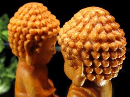 白檀　置物 ☆香木の王「白檀」使用☆伝統的な高貴な天然香木☆優しく香る☆瞑想や