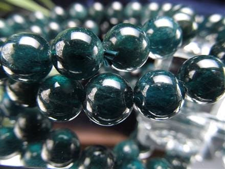 ☆趣のあるシックなピーコックグリーン☆キャッツアイ効果も☆絆を深め