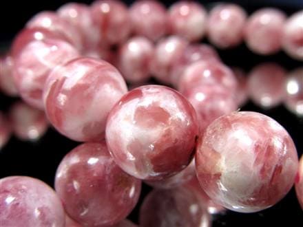 ☆華やかチェリーピンクカラー☆キラキラ雲母☆ピンクマイカと水晶が