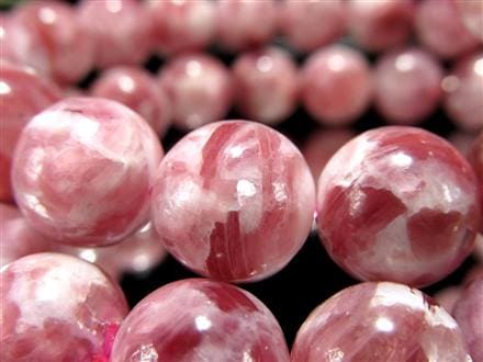 ☆華やかチェリーピンクカラー☆キラキラ雲母☆ピンクマイカと水晶が