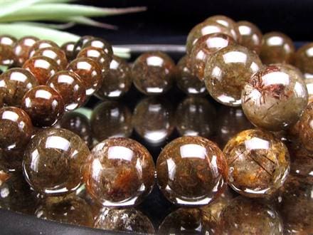 ☆激安価格！☆赤茶の景色と針が織りなす個性派ブレス☆庭園世界を
