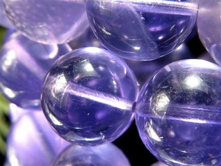 パープルフローライト 粒販売】マルチカラーパープルフローライト 丸玉 6mm【4粒販売