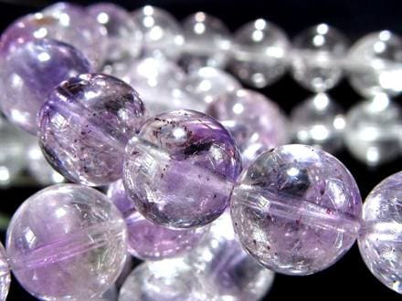 ☆お買い得価格☆水晶×アメジストの透明グラデーション☆キラキラゲー
