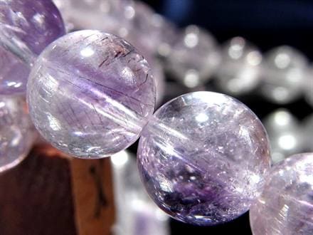 ☆お買い得価格☆水晶×アメジストの透明グラデーション☆キラキラゲー