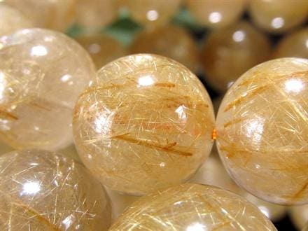 ☆大珠☆激安価格☆金色の針がたっぷり☆明るいゴールドカラー☆金運