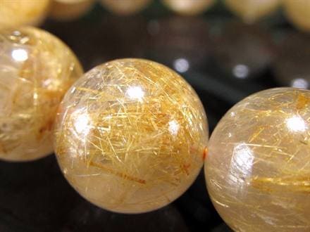 ☆大珠☆激安価格☆金色の針がたっぷり☆明るいゴールドカラー☆金運