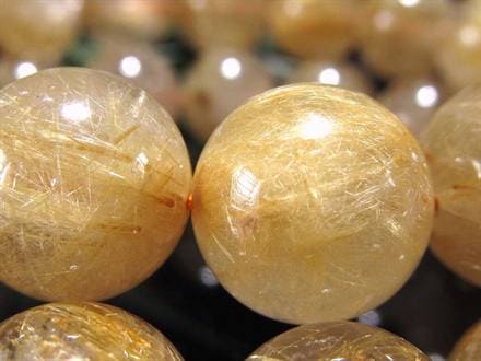 ☆大珠☆激安価格☆金色の針がたっぷり☆明るいゴールドカラー☆金運