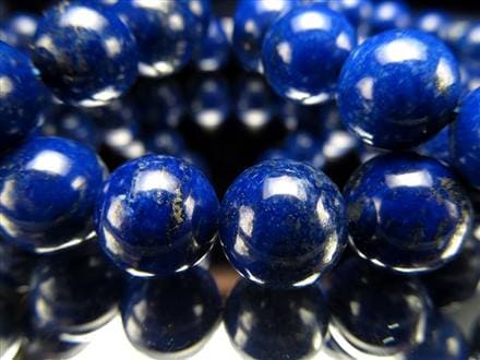 ◇鮮やかブルーに映えるキラキラパイライト◇極楽浄土を飾る『七宝』の