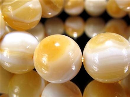☆激安価格！☆やさしい黄蜜カラー×ミルキーホワイト☆独特な天然縞