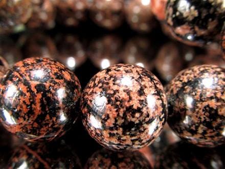 2点おまとめ 天然石オブジェ 22mm 1個 迫力大！ ゴールデンオブシディアン（黒曜石） 2つ穴