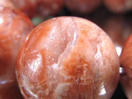 ☆福を招く笑口瑪瑙入り！☆ツヤツヤの光沢と結晶の輝き☆繊細な縞模様