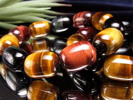 ☆数量限定！激安お買い得価格☆開運ブレス☆3色ミックスの俵型