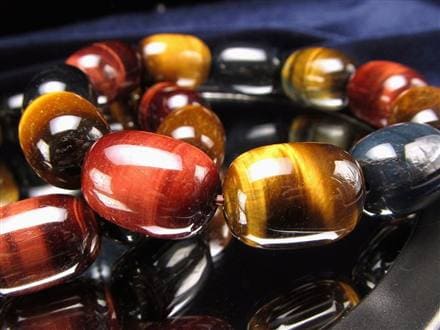 ☆数量限定！激安お買い得価格☆開運ブレス☆3色ミックスの俵型