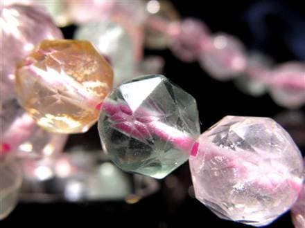 シトリン六芒星 水晶スターカット とんぼ玉 シトリン スターカット