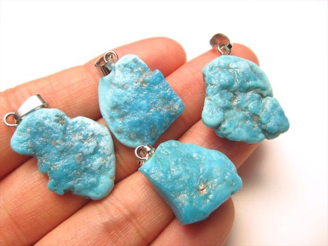 天然アリゾナ産ターコイズ×高品質ラリマーのブレスレット 天然石  