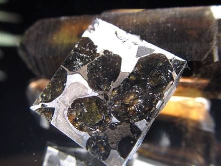 ☆ 「見て美しい」数少ない隕石セリコ・パラサイト☆世界で最も美しい