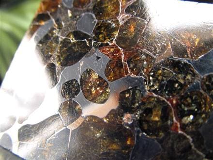 ☆ 「見て美しい」数少ない隕石セリコ・パラサイト☆世界で最も美しい