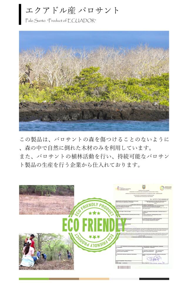 業務用価額☆天然お香木エクアドル産パロサントスティック1kg Palo Santo sticks (エクアドル産) | 香木 インセンス お香 G