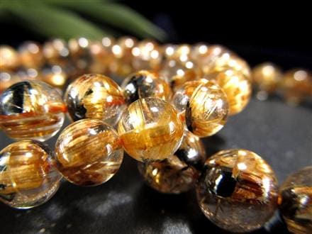 H8☆特選NEW☆激レア希少♢激安☆【母岩ヘマタイト入りゴールドルチル