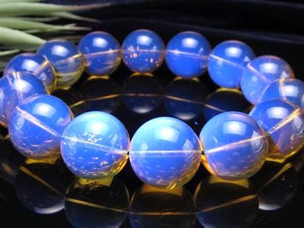 ◇限定6本のみ◇大珠◇超希少！ドミニカ産◇幻想的なブルーの輝き