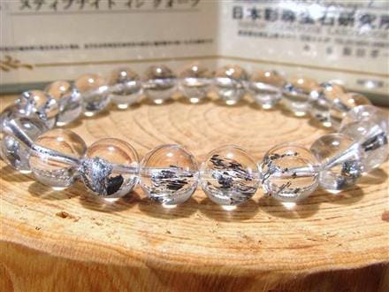 値下げ【最高品質】 ☆スティブナイトインクォーツ☆日本彩珠鑑別書付き 楽天市場】最高級 8.5mm 16.5cm スティブナイト イン クォーツ