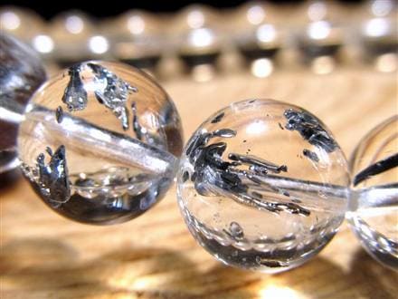 鑑別書付属】◇圧倒的な透明感×漆黒の輝安鉱◇向上心を高める石