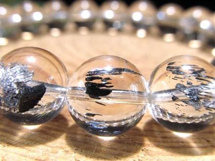 鑑別書付属】◇圧倒的な透明感×漆黒の輝安鉱◇向上心を高める石